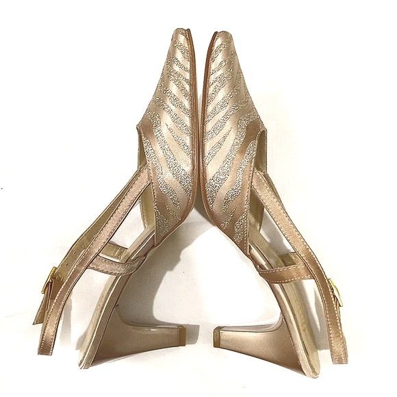 Gaja Raso Champagne Wedding Pumps | size 36 EU - Picture 1 of 9